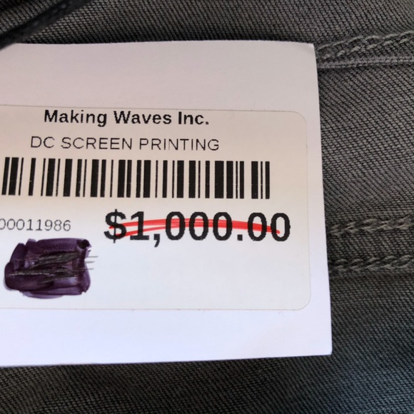 Making Waves Pullin Grey Pants Size L New With Tags - Picture 7 of 9